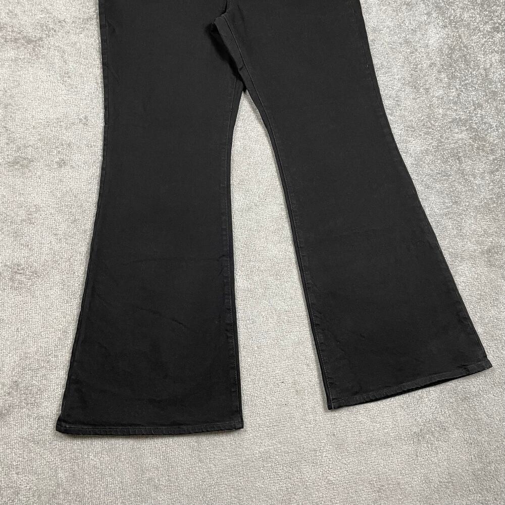 Madewell The Perfect Vintage Flare Jean Black Sherborn Wash High Waist Size 31 - Picture 7 of 16